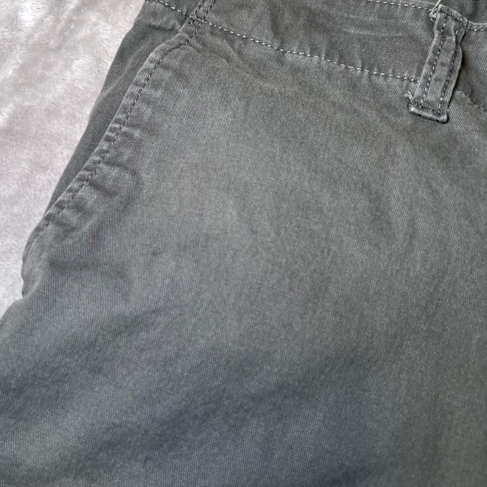 Old Navy Lived In Straight Cargo Shorts Mens 38 Grey Built In Flex Pockets - Picture 15 of 16
